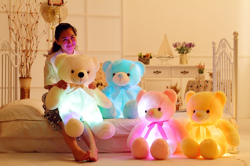 LED Teddy Bear toys can bring joy to your life.and children