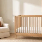 Safe crib sleep space without a pillow