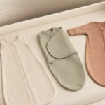 Baby sleep sacks and swaddles